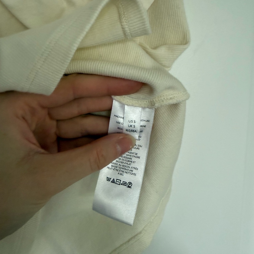 Maeve by Anthropologie Tina Ruffled Tank Top in Cream White size Small - Picture 8 of 10